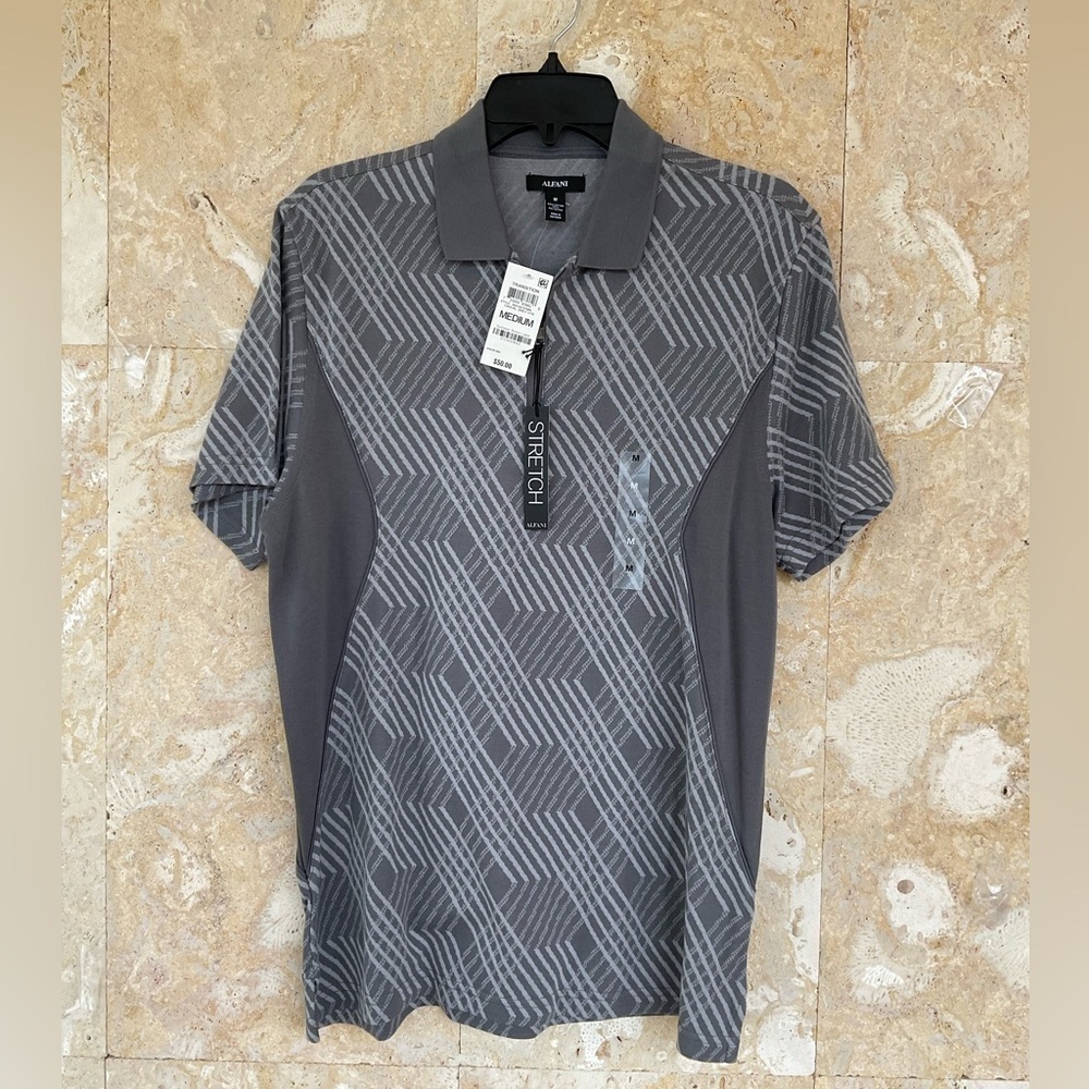 Alfani Men’s Gray Polo